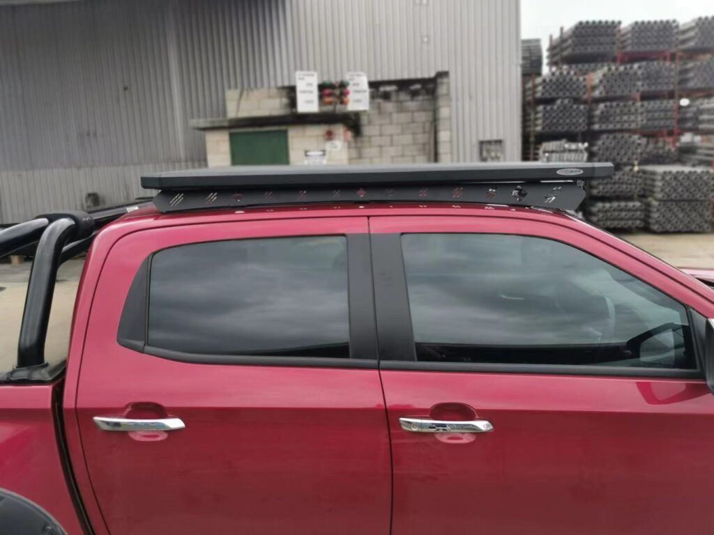 POWERFUL Aluminium Flat Roof Rack Cage for Ford Ranger 2012-2021 ...