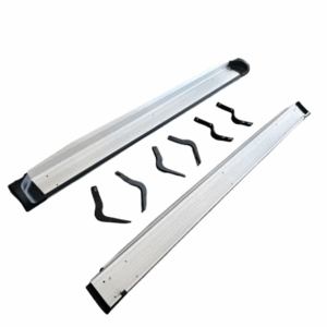 POWERFUL Side Steps for Toyota Hilux Vigo 2005-2015 (CHROME) S2